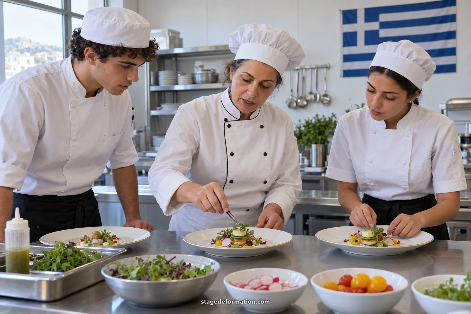 Φοιτητές συζητούν μπροστά σε πανεπιστημιακό κτίριο της Αθήνας κρατώντας έγγραφα πρακτικής άσκησης